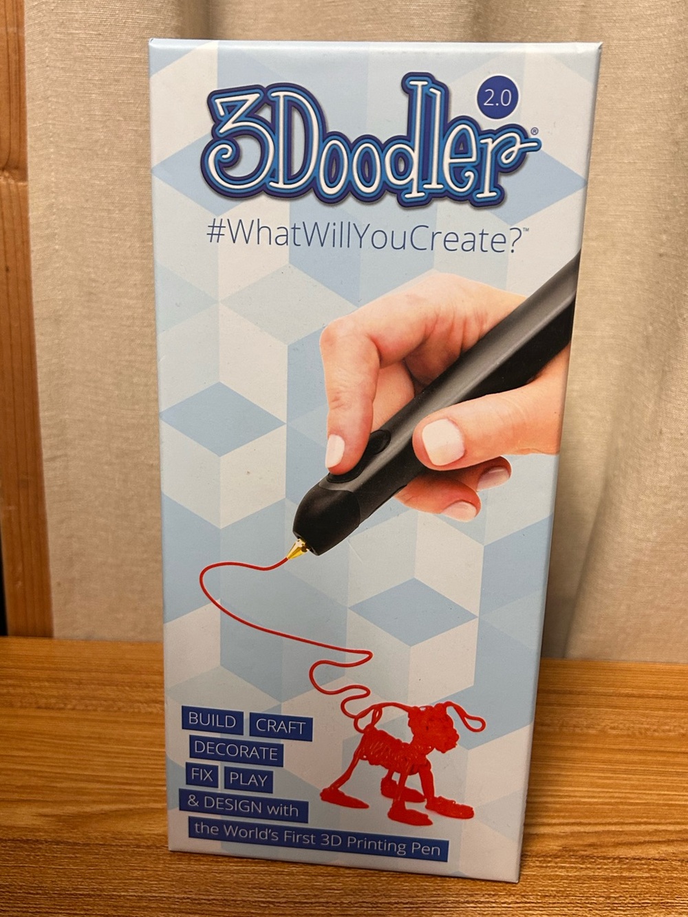 2.0 Black 3D Printing Pen -